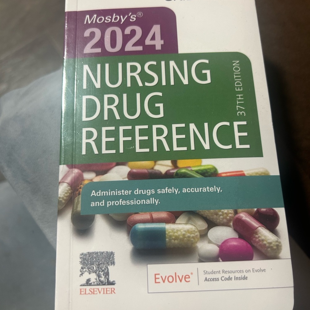 Mosby's 2024 Nursing Drug Reference Book